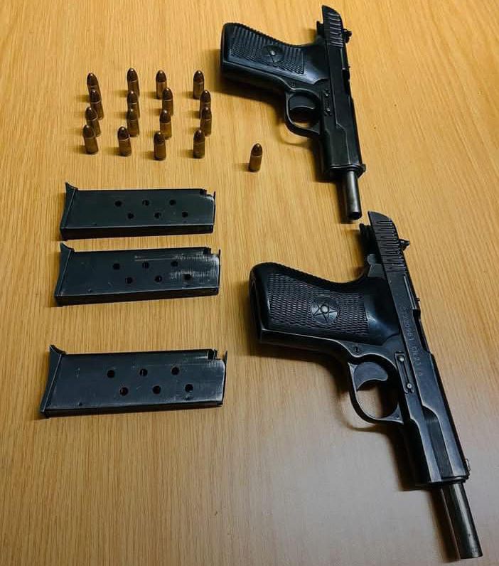 Illegal Firearms Confiscated